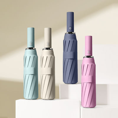 자동 접는 우산 12k 대형 비닐 자외선 차단기