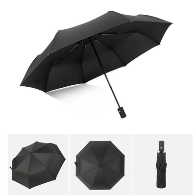 접는 기능 Windproof 여행 우산 커스터마이징 직물 및 색상 옵션
