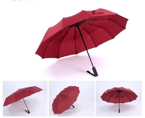 로고 인쇄 및 개인 디자인으로 12K 23inch 접이식 RPET 우산