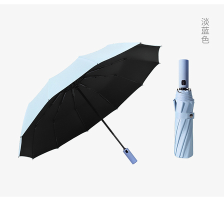 완전 자동 제어 및 운영 촉진 사용자 지정 로고 인쇄 3 접는 우산
