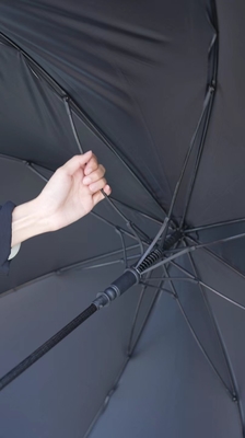 맞춤형 골프 우산 민첩한 공급망 로고 인쇄와 함께 티타늄 은 우산