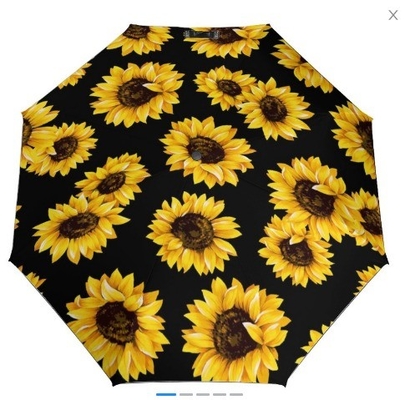 빠른 배송 DIY 꽃 패턴과 독점 인쇄 로고와 맞춤형 우산