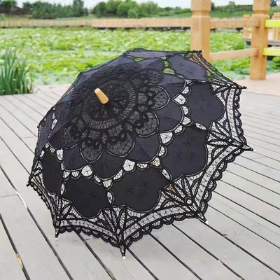 유리섬유 갈비들 웨딩 세레모니를 위한 패션 우산
