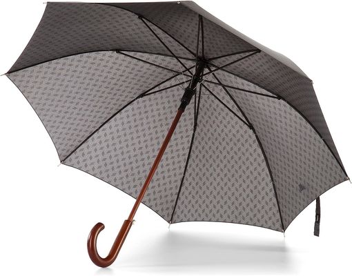 한 조각의 나무 손잡이 J 우산 남성 환경 보호 주문 제작 로고 우산