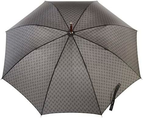 한 조각의 나무 손잡이 J 우산 남성 환경 보호 주문 제작 로고 우산