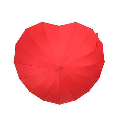 성인 크리에이티브 밝은 빨간색 심장 모양 자외선 빗자루 결혼식