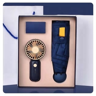 우산 선물: 맞춤형 박스: 1기능의 USB 재충전 가능한 소형 휴대용 팬