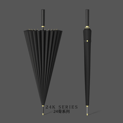 사용자 지정 로고 인쇄 자동 개방 및 120cm 개방 직경 직지 우산