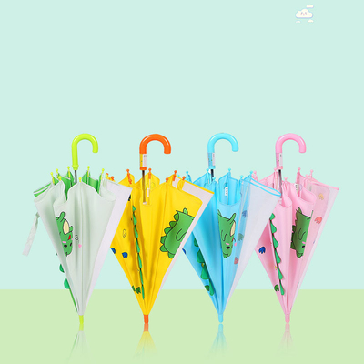 LOGO 인쇄 된 어린이 우산 초등학교 소년과 소녀를위한 완벽한