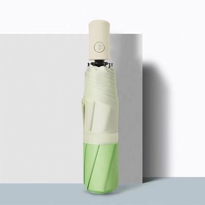 듀플 컬러 8K 3 접는 태양 보호 자동차 우산 자동 접기 MQO 100PCS