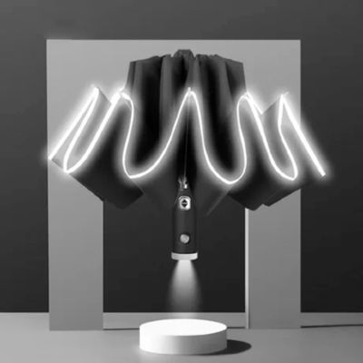 3번 접는 비즈니스 리버스 오토 우산 선물 상점 및 상업 구매자에게 이상적입니다