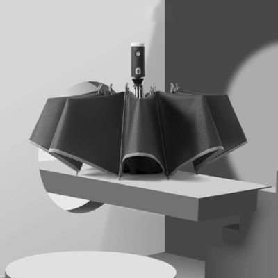 3번 접는 비즈니스 리버스 오토 우산 선물 상점 및 상업 구매자에게 이상적입니다