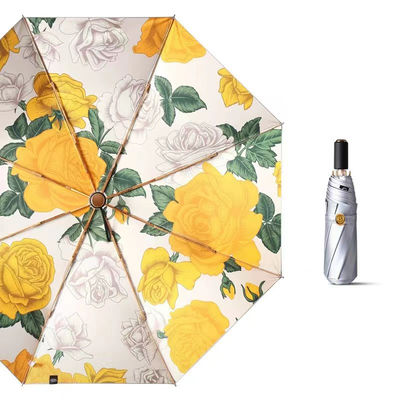 제품 광고 우산 아이템 컬러 접착제 우산 3 접착 은 티타늄 자외선 보호