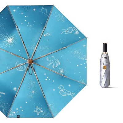 제품 광고 우산 아이템 컬러 접착제 우산 3 접착 은 티타늄 자외선 보호