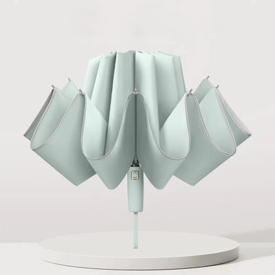 금속 셰프트 10K 역풍 방지 잠브린하 우산 기업 선물 세트 사용자 지정 로고