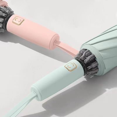 금속 셰프트 10K 역풍 방지 잠브린하 우산 기업 선물 세트 사용자 지정 로고