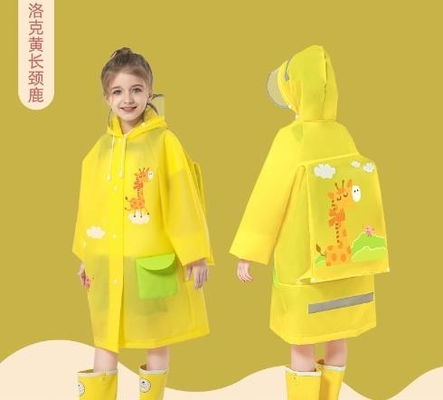 어린이용 일부분 레인코트 100% EVA 천 여행 및 야외 활동에 이상적입니다.