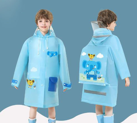 RAINWEAR 어린이 레인코트 소녀 소년 2023 초등학교를 위한 온 몸 방수 폰초
