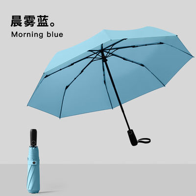 모든 것 1개 완전 자동 자외선 차단제 자외선 우산 이중 접기 광고