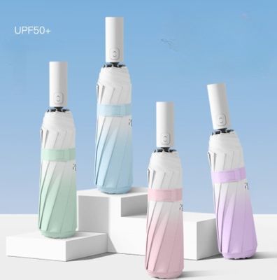 이 스타일리시 하고 실용적 인 광고 우산 을 사용 하여 자외선으로부터 보호 하십시오