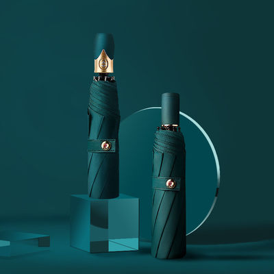 97cm 오픈 직경 태양빛과 비 보호를 위해 완전 자동 접는 우산