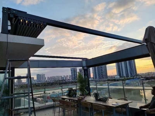 원격 제어 운영 대형 홍수 이동 저장 텐트 홀에 대한 전기 텐트