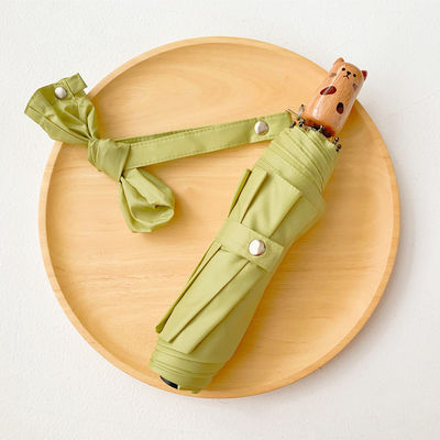 열기 직경 98cm 일본식 양식 우산 고양이 시바인우 디자인 자외선 보호