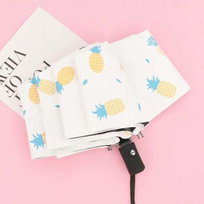 금속 셰프트 선니 레인 크리에이티브 태양 우산 인쇄 로고와 수동 제어