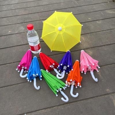 야외 자전거 휴대 전화 우산 설명서 오픈 작은 크기 비와 바람 보호