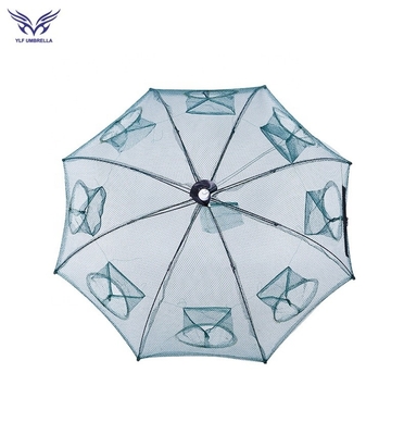 휴대용 낚시네트 수동 캐스팅 먹이 함정 3mm Mesh 크기와 접기 크기 65cm