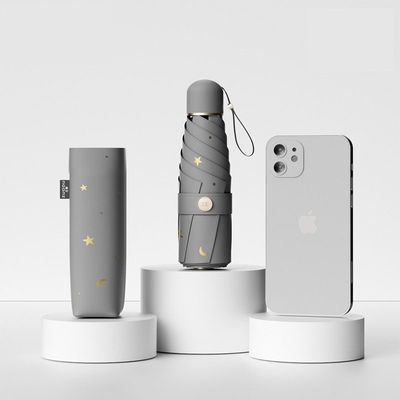 자외선 보호 여성 비와 햇빛 두 개의 자외선 비닐 우산 수동 제어