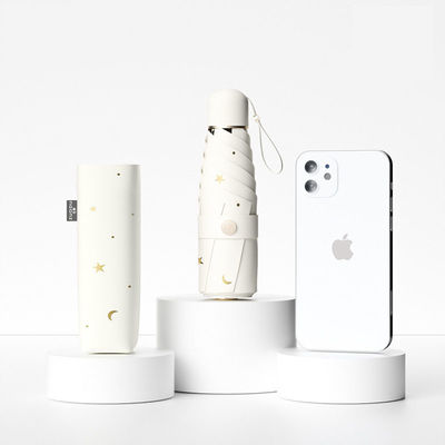 자외선 보호 여성 비와 햇빛 두 개의 자외선 비닐 우산 수동 제어