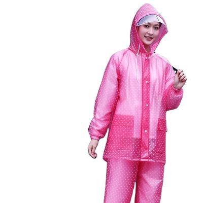 맞춤형 색상 RAINWEAR 여성 분기 레인코트 및 남성 방수 레인 바지 슈트
