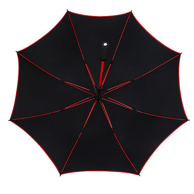 성인용 맞춤형 빨간색 골프 우산 태양 보호