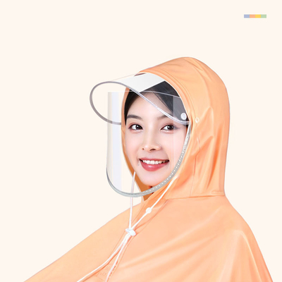 일용품 전기 자동차 레인웨어 일회용 비수건 PVC 컬러 폰초