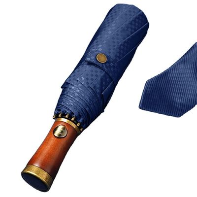 사용자 지정 로고 광고 우산 이중 바람 막아 한 클릭으로 열고 여행 친화적