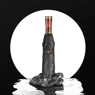 사용자 지정 로고 광고 우산 이중 바람 막아 한 클릭으로 열고 여행 친화적