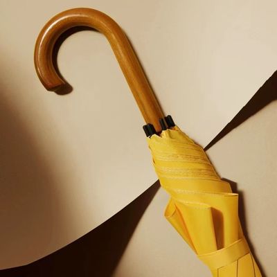 비즈니스 선물 8K 23인치 유리섬유 프레임 직선 뼈 우산