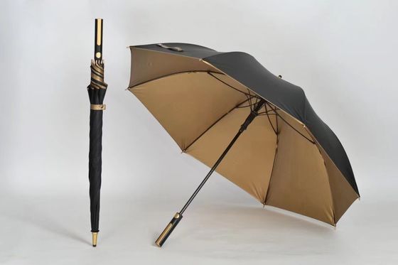 120cm 오픈 직경 X103 UV 보호 금 코팅 우산 비즈니스 및 골프