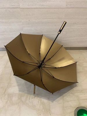 120cm 오픈 직경 X103 UV 보호 금 코팅 우산 비즈니스 및 골프