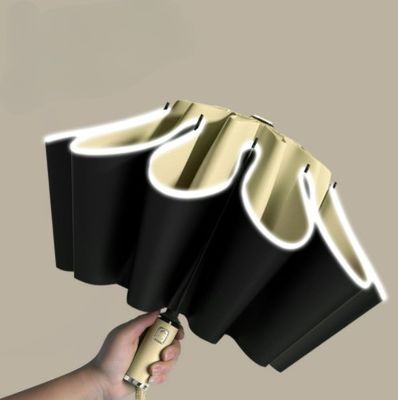 바람과 비 보호 를 위한 큰 삼중 유리 섬유 프레임 역 우산