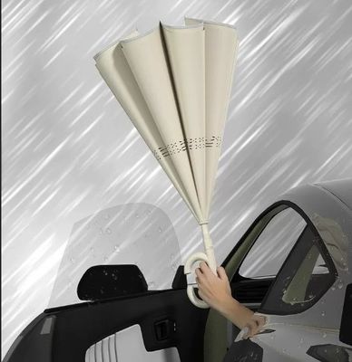 장수용 바람에 견디는 강화된 우산 남녀 2명용 105cm 열기 직경