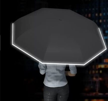 장수용 바람에 견디는 강화된 우산 남녀 2명용 105cm 열기 직경