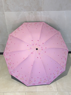 태양 보호 를 위한 어린이 의 &quot;온인1&quot; &quot;Sunny Peach Blossom Ginkgo Double Folding Umbrella&quot;