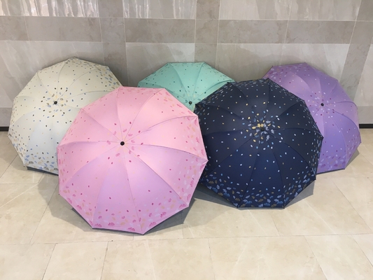 태양 보호 를 위한 어린이 의 &quot;온인1&quot; &quot;Sunny Peach Blossom Ginkgo Double Folding Umbrella&quot;