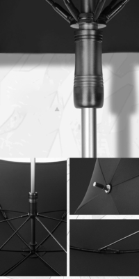 Custom Logo Printed Windproof Umbrella with Flower Shaped Design and Special Frame (특별한 프레임과 함께 꽃 모양의 디자인)