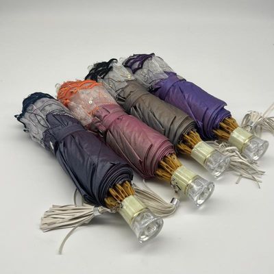 풍선 방지 기능과 가벼운 디자인으로 세킨 수직 장미 성인 우산