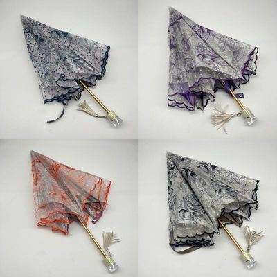 풍선 방지 기능과 가벼운 디자인으로 세킨 수직 장미 성인 우산