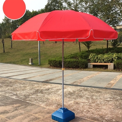 맞춤형 수블리메이션 인쇄 항 자외선 외관 36/48/52/60 인치 8 갈비 태양 해변 우산