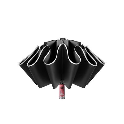 기계적 디자인 손잡이와 더 큰 커버링과 함께 성인 안전 반사 우산